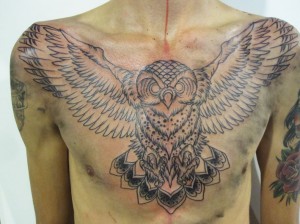 owl chest plate