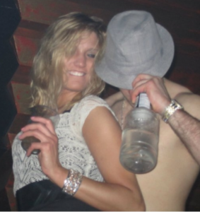 marchand grinding some girl drunk drinking partying