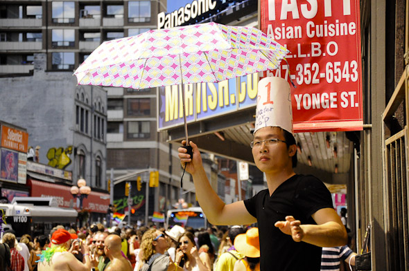 Gay Pride Parade in Toronto 2012