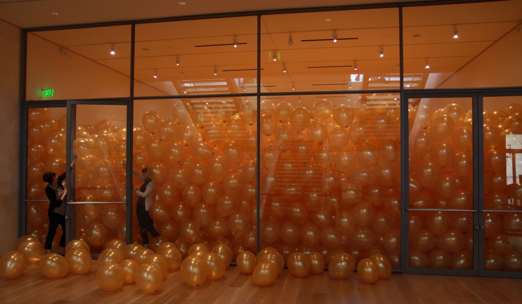 Martin Creed’s Work No. 202 at the National Art Gallery in Ottawa